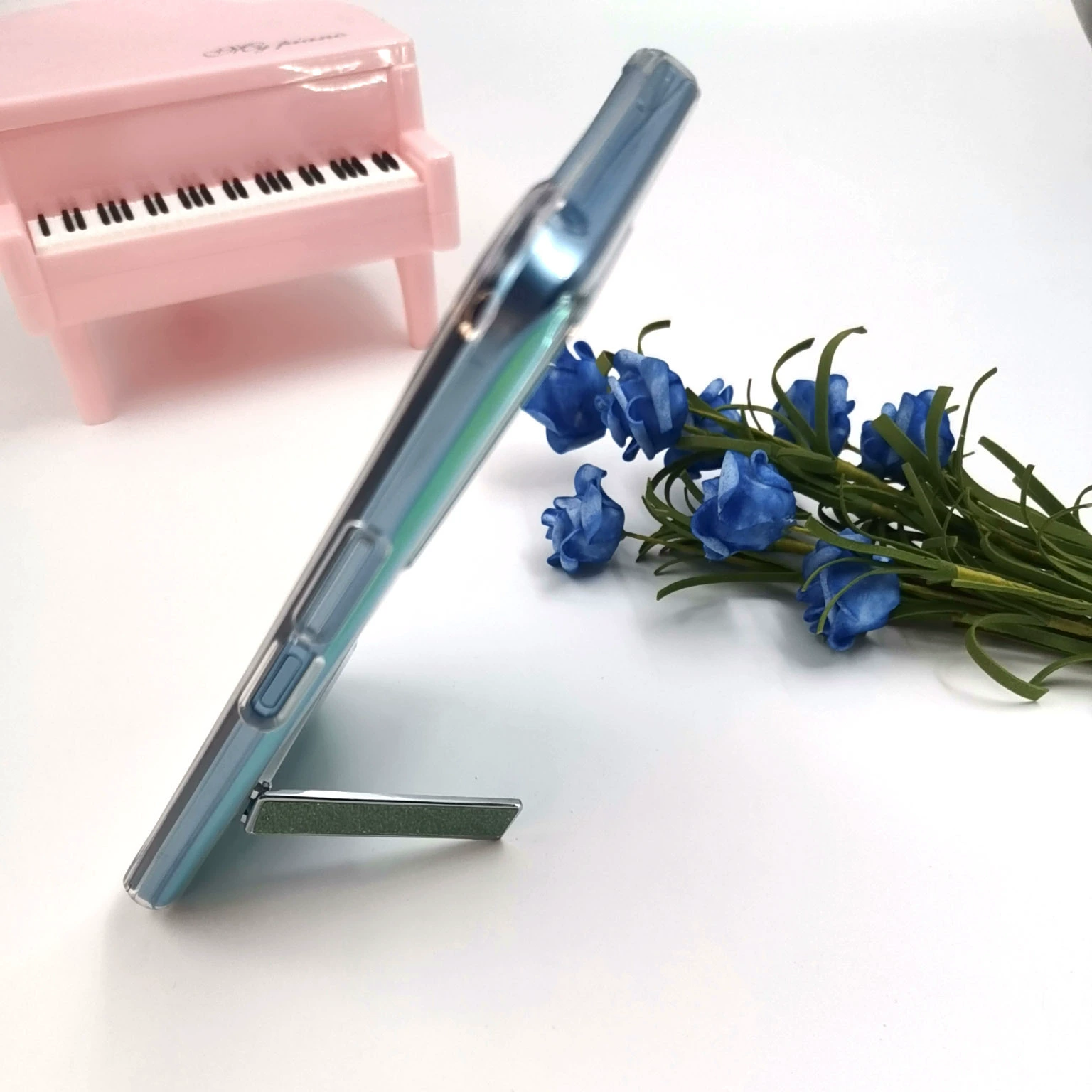 Цинковый сплав дрель порошок задняя наклейка Кронштейн для мобильного телефона настольный мини складной Блестящий кольцевой кронштейн гальванический металлический кронштейн