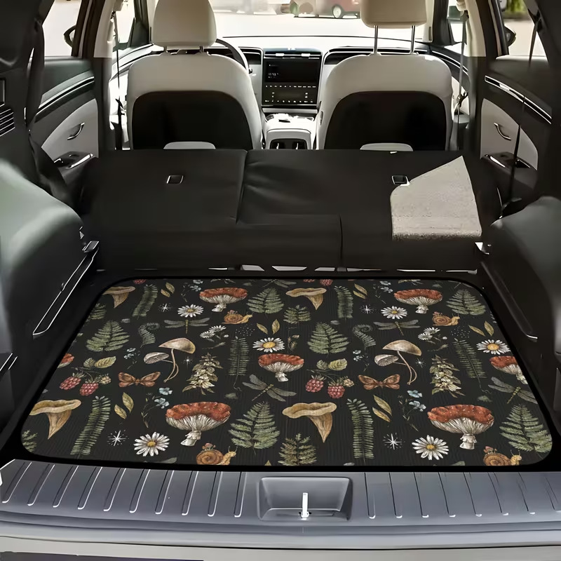Crystal velvet car trunk mat, wear-resistant, cross-border Amazon dust-proof mat, water-absorbent, dirt-resistant, easy to maintain, wholesale