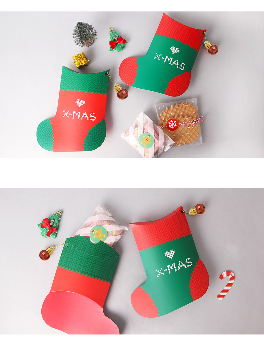 Christmas Simple Style Christmas Socks Paper Festival Gift Wrapping Supplies display picture 1