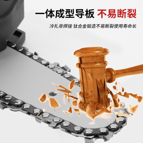 Electric pruning saw log order single-hand electric saw home logging mini electric chain saw electric drill conversion chain saw conversion head