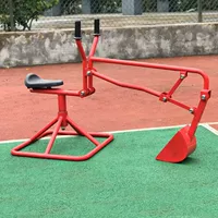Детский экскаватор для детского сада, песочный бассейн, игровая тележка для песка, игровая площадка, может вращаться вручную, чтобы сидеть на ней