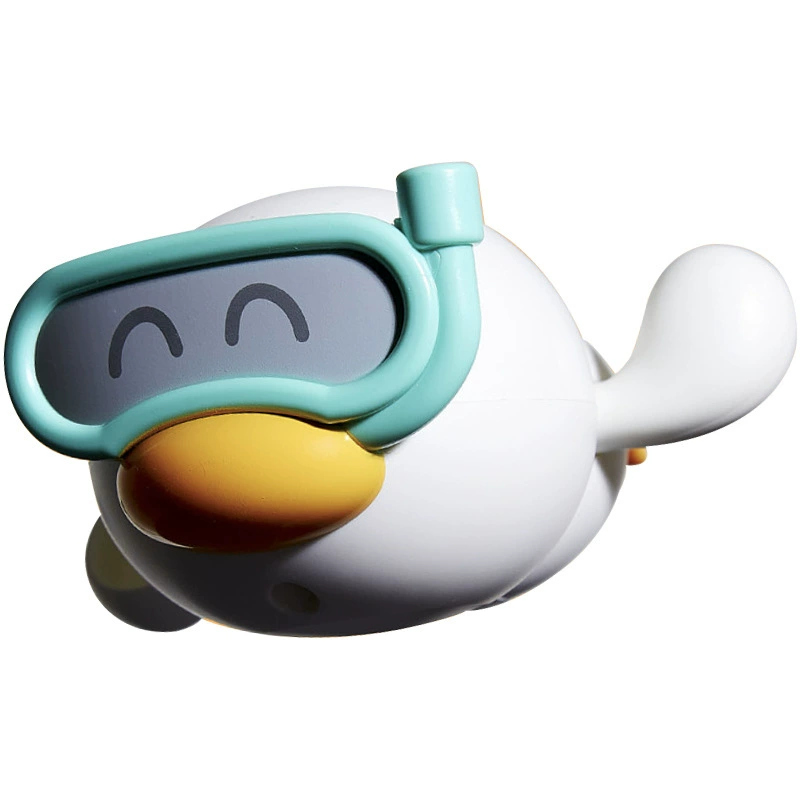 Игрушка заводная для игры в воде для ванны для плавания, утка, ныряние