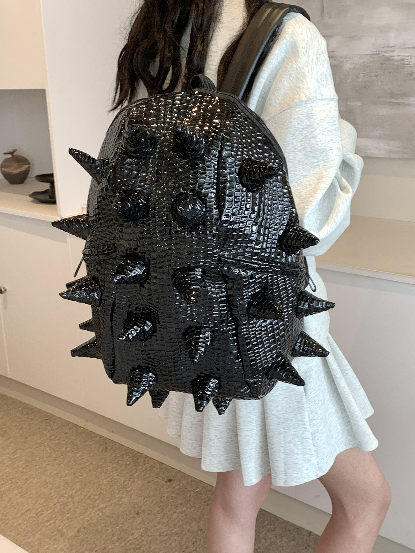 Bolsa de comercio exterior transfronterizo, mochila de gran capacidad, mochila de estudiantes, mochila de viaje, nicho
