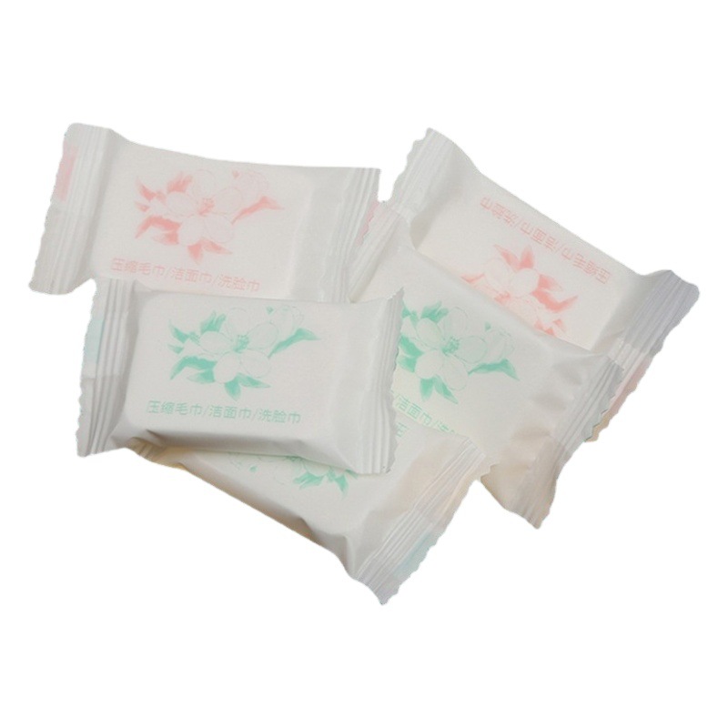 Popular Disposable Compressed Bath Towel, Travel Towel, Candy Facial Cleansing Towel, Large Pure Cotton Compressed Towel
