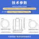 1.5 inch 2 inch PU edging mute furniture casters flat universal anti-skid mute screw brake 50mm circlip wheel