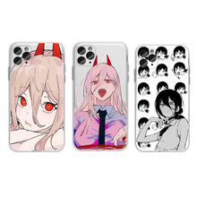 电锯人手机壳适用于苹果XR帕瓦iPhone12电次玛奇玛蕾塞7P/8P 跨境