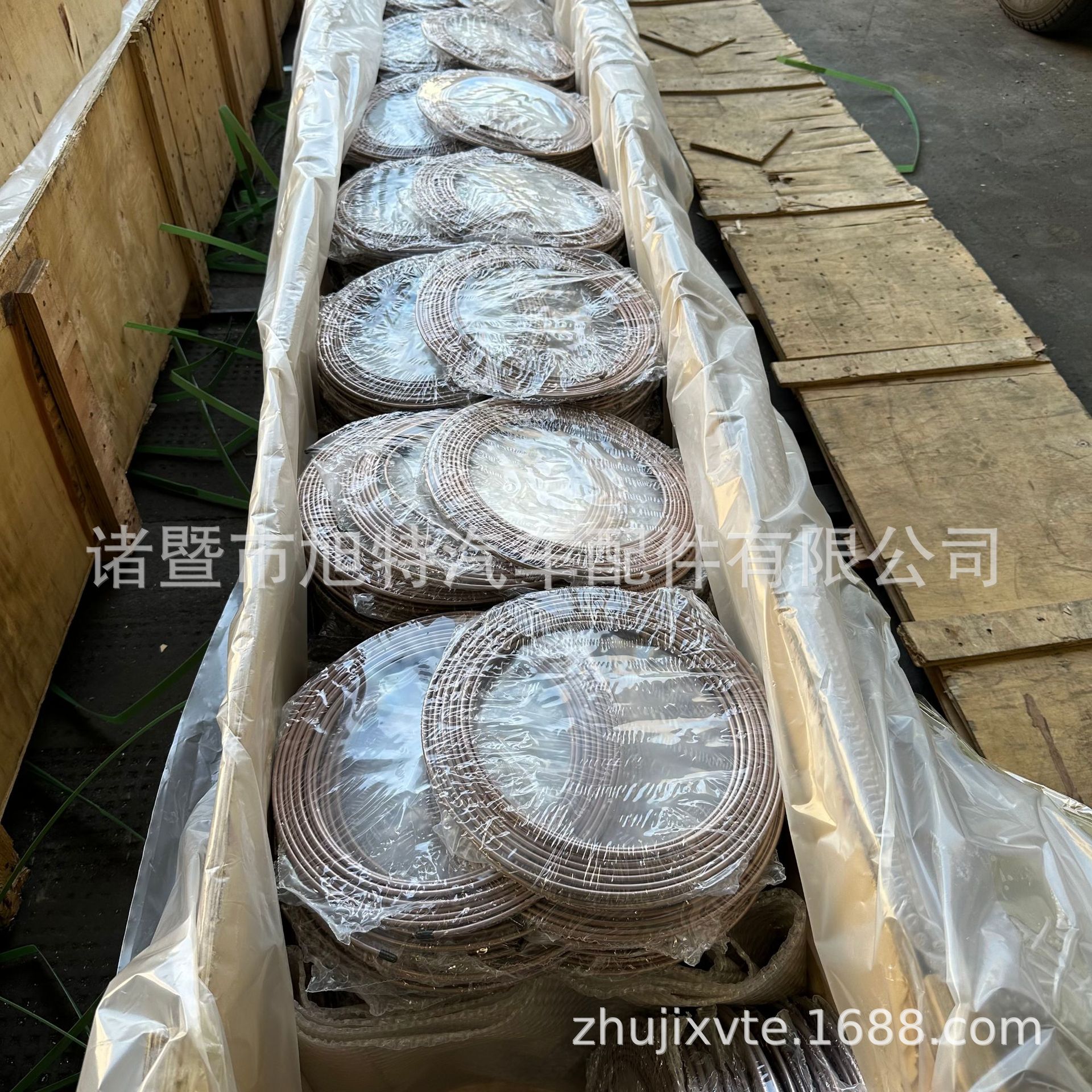 25 feet Brake brake iron pipe copper plated color zinc 15 accessories brake pipe kit 3/16 OD coil coil