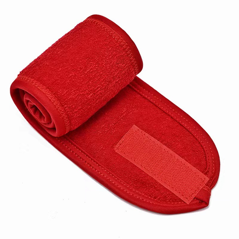 Velcro banda el cabello tes yoga anillo confinamiento doble capa pañuelo absorbente sudor anti slizante correr accesorios punto