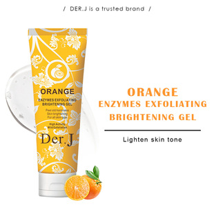 Der.j Exfoliating Gel Soft Exfoliating Dead Skin Facial Mud Exfoliating Gel All English Cross-border Export