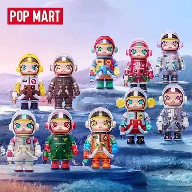 Molly100%защитная оболочка Bubble Mart слепая коробка Бабл Бабл Марта серия слепая Джасмин Эссенс