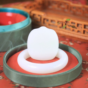 Jin Yutang Xinjiang Hetian Jade "Sheetfat Bracelet" Sheetfat high quality Bracelet Wear Noble and Elegant Meat