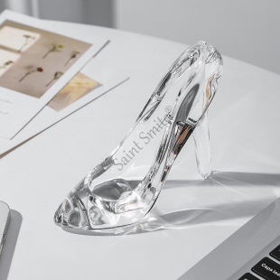 St. Sminter Transparent Acrylic Cinderella Crystal Shoes Wedding Romantic Gift for Girlfriend Gift Ornaments