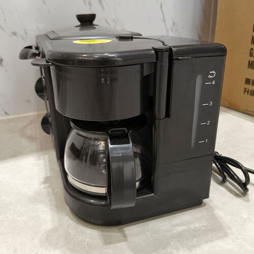 Manufacturer's foreign trade three-in-one breakfast machine with baking timer function, household automatic toaster sandwich machine