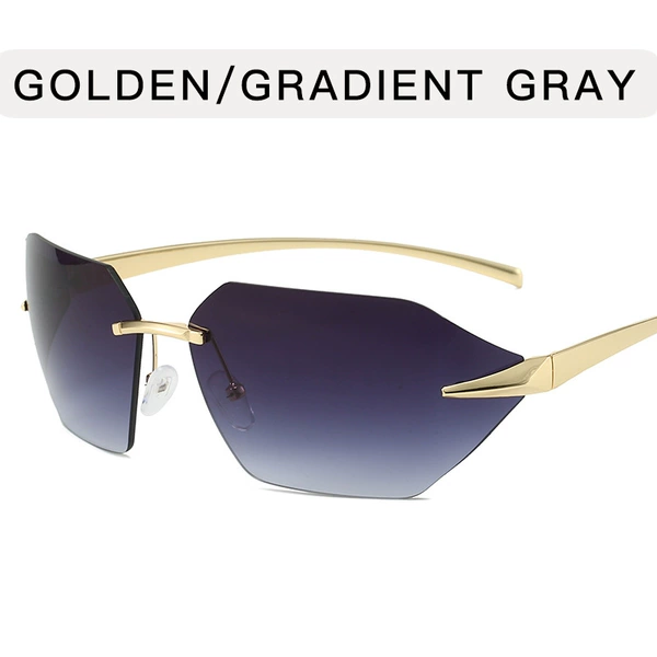 Golden frame double gray