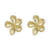 Fresh jewelry, cute earrings from pearl, plant lamp, Aliexpress, flowered, four-leaf clover