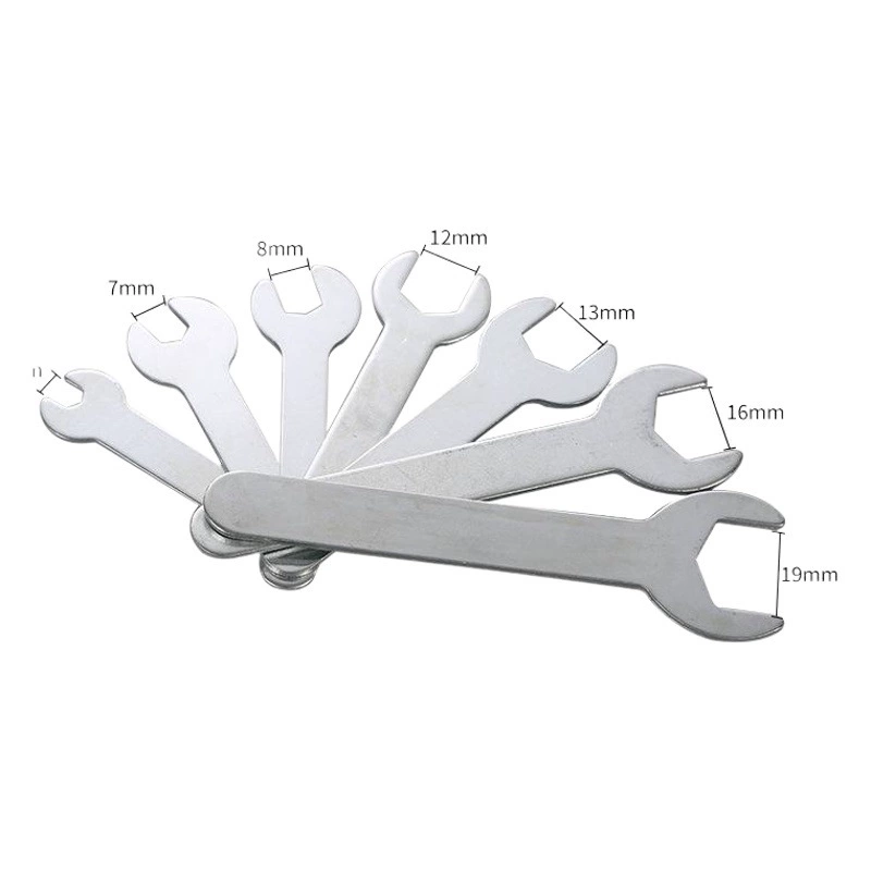 Оптовая Продажа с фабрики простой маленький гаечный ключ ультратонкий одноразовый гаечный ключ, соответствующий электронной коммерции, внешний гаечный ключ с шестигранной штамповкой