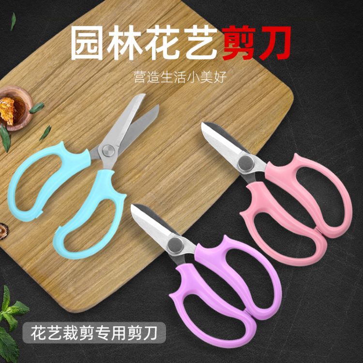 厂家直销 花艺师培训剪 树枝剪园艺花艺剪刀 园林盆景绿化修枝剪