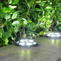 Solar-powered underground outdoor courtyard stake lights for villa gardens, lawn lamps, waterproof landscape decorative ground lights
