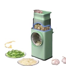 切蒜片机土豆片切片机器商用不锈钢莲藕蔬菜多功能刨丝