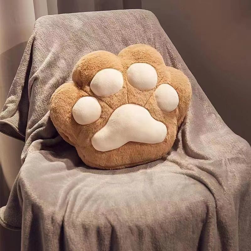 猫爪毛毯暖手抱枕被子两用办公室午睡毯子二合一午休枕头汽车|undefined