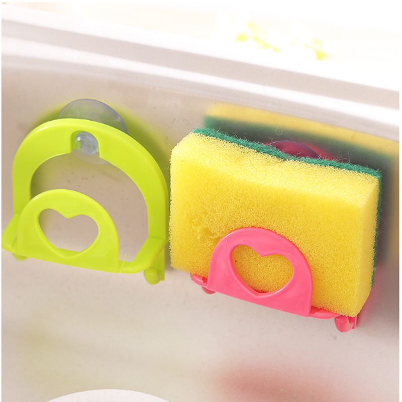 Ventosas de absorción colgante lavavajillas esponja marco de drenaje cocina baño miscelánea pared marco de almacenamiento venta directa de fábrica
