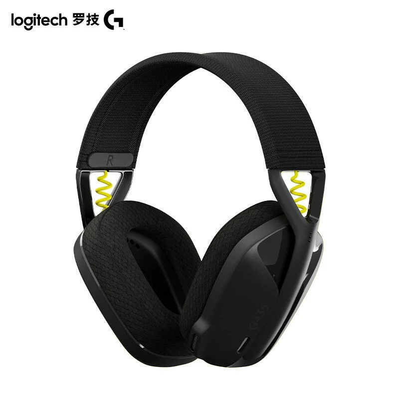 Logitech, беспроводные игровые наушники, микрофон, G435, Bluetooth