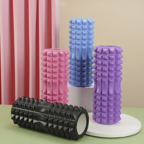 EVA Foam Roller Wolf Bar Rollout Yoga Pole Fitness Massage Stick Muscle Relaxer Langya Hollow Yoga Pole