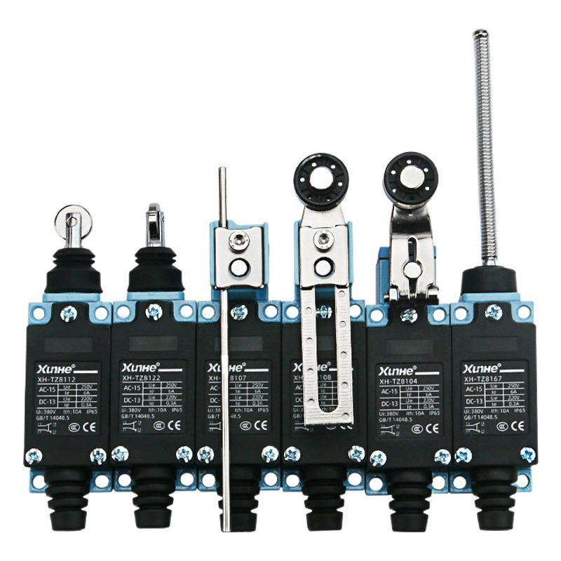 Концевой выключатель TZ-8108, самовозвратный микропереключатель ME-8104, ограничитель хода, концевой выключатель