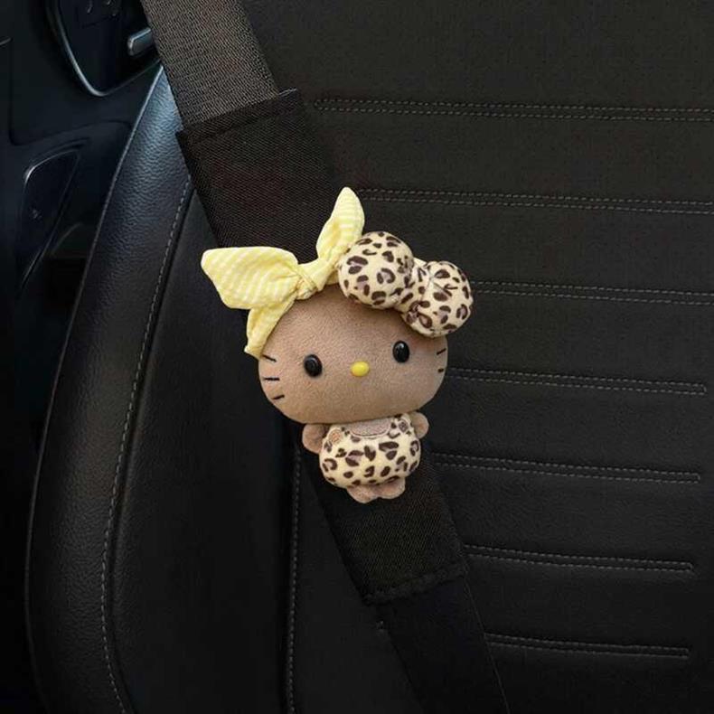 Car Seat Belt Shoulder Pads for Women, Cute and Soft, Anti-Neck Strangulation, Couple's Car Protection and Decorative Covers