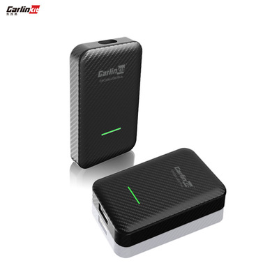 2022新款无线Carplay盒子车载导航适用原车有线转无线carpaly模块