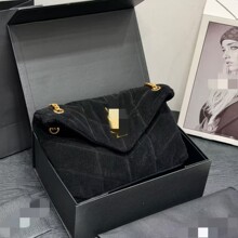 麂皮杨 女包真皮腋下包单肩斜挎包韩系时尚链条包云朵包百搭流浪