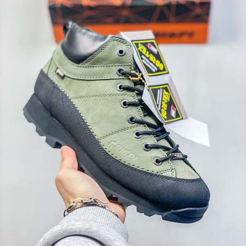 Crispi Monaco Mid-Low-Cut Gore-Tes Waterproof Hiking Outdoor Hiking Shoes for Men and Women, Same Style for Cross-Country