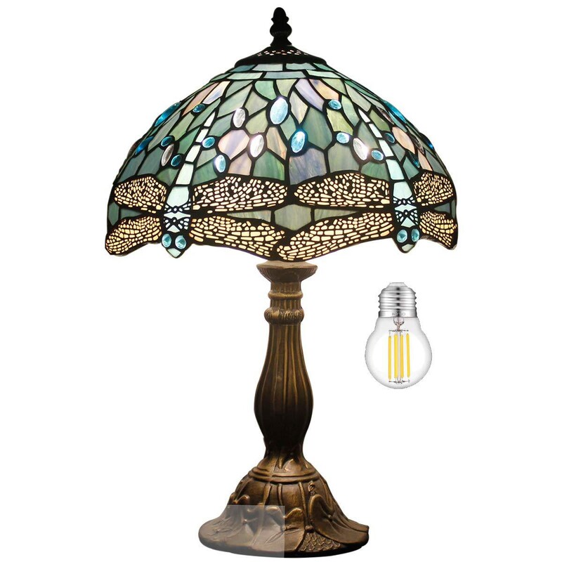 Yang Feng Tiffany lamp a generation of Tiffany Dragonfly Hotel Room Bedside Eye Protection Lamp Restaurant Decorative Table Lamp Yang Feng Tiffany lamp a generation of Tiffany Dragonfly Hotel Room Bedside Eye Protection Lamp Restaurant Decorative Table Lamp