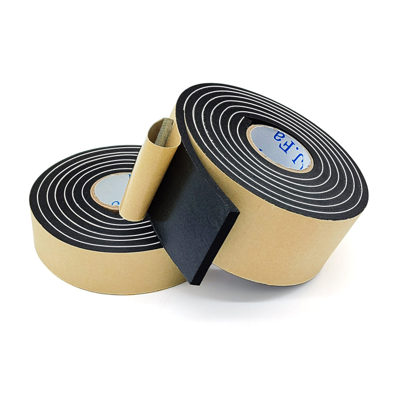 EVA mesa de cinta de esponja de un solo lado y silla antideslizante Mute tira de sellado puerta y ventana sellado anticolisión cinta de espuma insonorizada