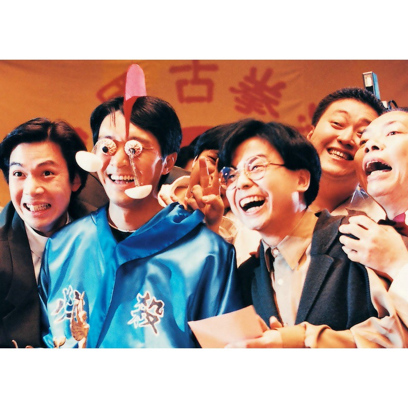 Zhou Xingchi foto de película clásica póster nostálgico retro decoración marco dormitorio pintura de pared simple