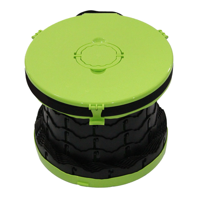 Inodoro al aire libre portátil ajustable auto-conductor plegable en coche de viaje alto engrosado aumento inodoro de emergencia temporal mayorista