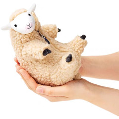 Japanese plush toy Rokko Mountain Ranch shaved lamb sheep doll cute creative doll