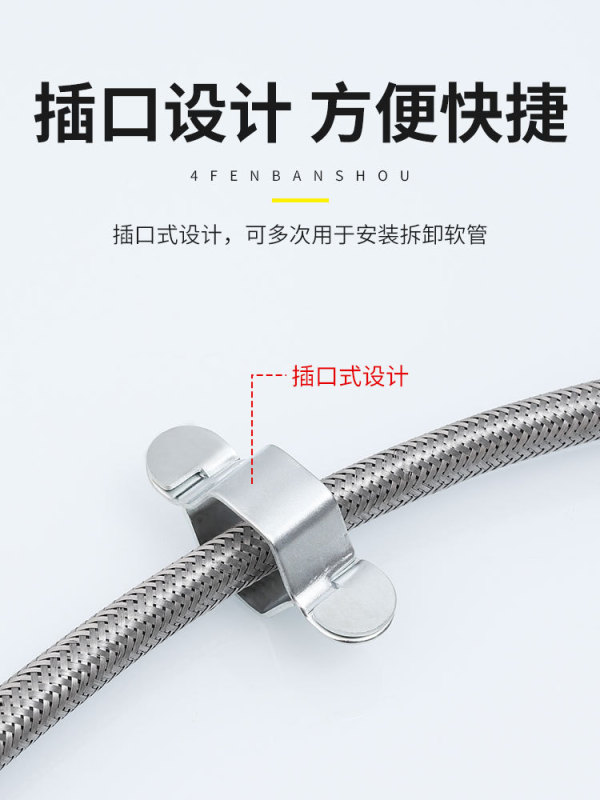 4分波紋管六角レンチ蛇口給水ホース中空編み管修理取り外し可能取付レンチ|undefined