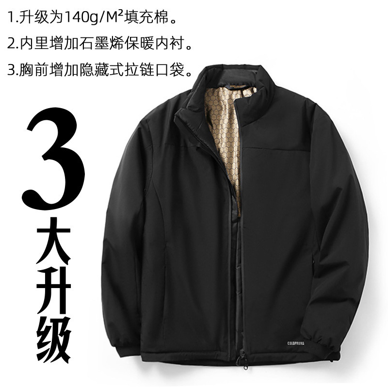 金标p棉防寒服男冬季户外棉服轻薄外套保暖夹克外贸男装工装棉衣|undefined