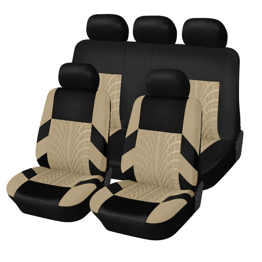 Seat cover for car five-seater four-season universal foreign trade cross-border seat cover fully surrounded by soft, comfortable and breathable seat cover