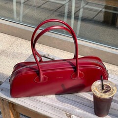 女性用バッグ、絶妙なレトロストリート、多用途、シングルショルダー、カジュアルな質感、大容量、脇の下バゲットバッグ、クロスボディ