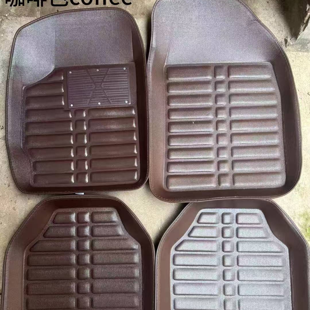 Suitable for Left and Right Steering Wheel Universal Car Floor Mats, Large Waterproof and Wear-Resistant Floor Mats for the Driver's Seat, Suitable for Middle Eastern and Southeast Asian Models
