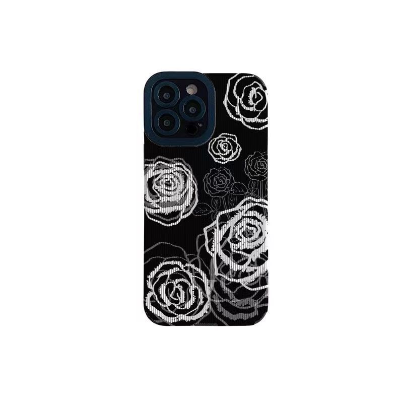 Blommigt mobilskal för samsung a71 a53 a32 skyddsfodral_voghion.com