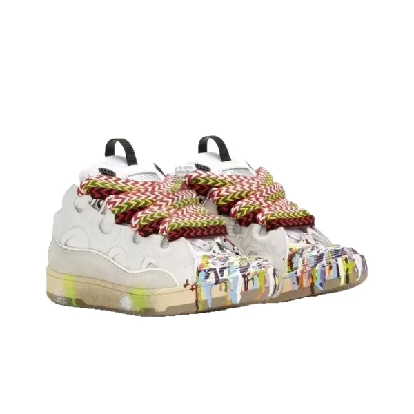 European and American Style Cross-Border Thick-Soled Lace-Up Dad Shoes for Couples, Casual Large-Size Women's Shoes, Spring Thick-Soled Sports Sneakers for Export