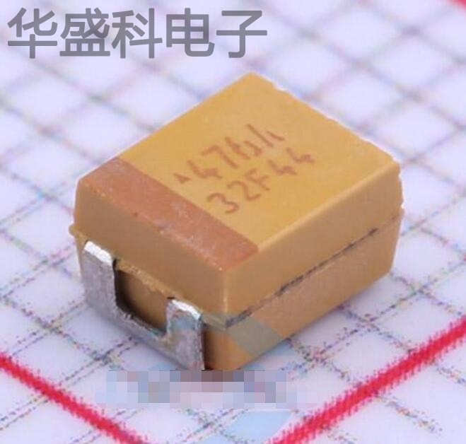 TPSB476K010R0500 描述 47uF(476) ±10% 10V 钽电容器