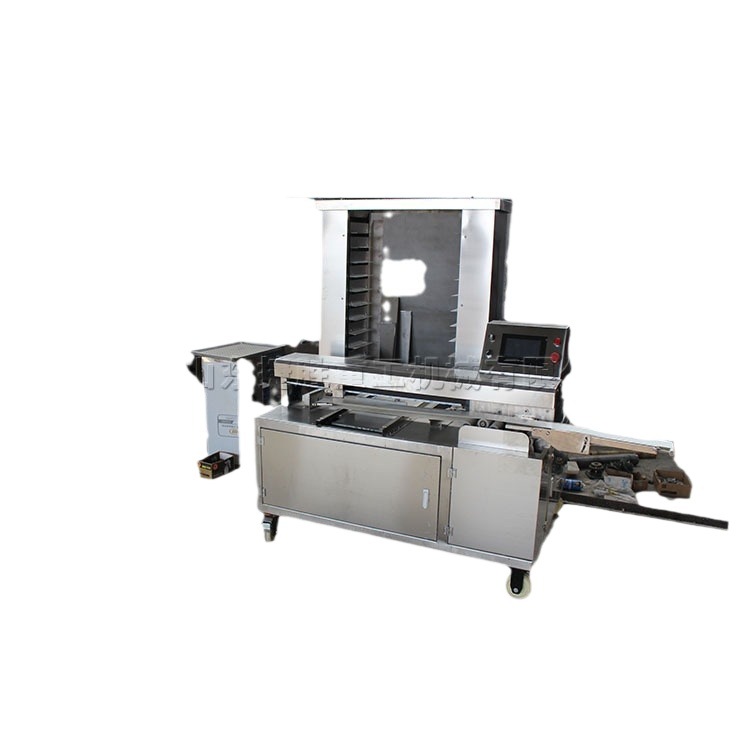 340 de acero inoxidable automática placa Swing Machine comercial al vapor rollo de pan placa fila máquina de hornear pastelería placa automática equipo de oscilación