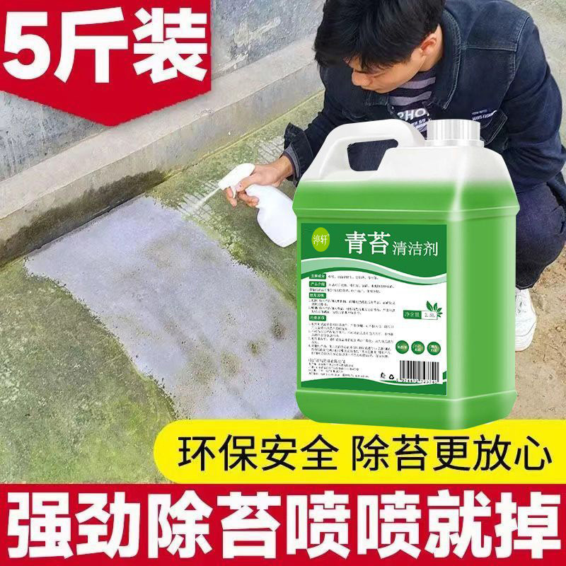 Moss Remover, Special Agent for Removing Moss from Cement Floors, Nemesis for Walls and Houses, Moss and Algae Removal Tool for Green Moss