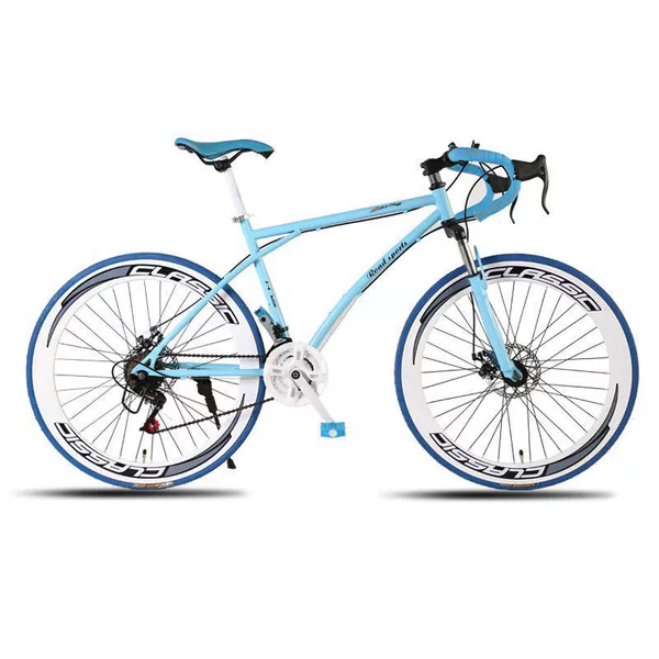 Upgraded 24-speed-60 rim double disc brake shock absorption-13-26 inch pneumatic tires