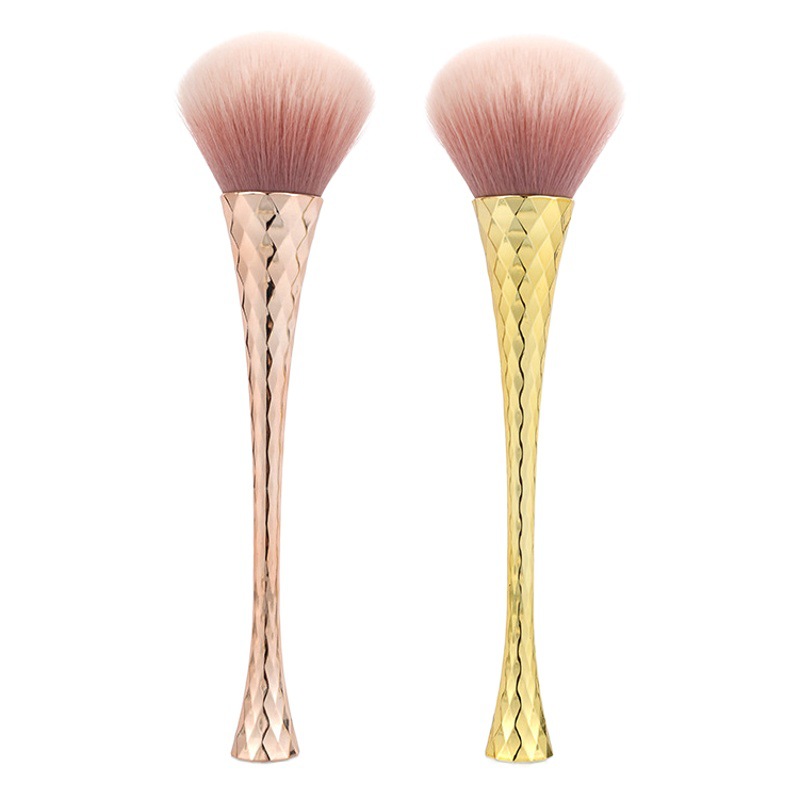 Cepillo suelto de cintura pequeña de gran tamaño cepillo de rubor de pelo suave cepillo de maquillaje de copa única herramientas de belleza universal al por mayor