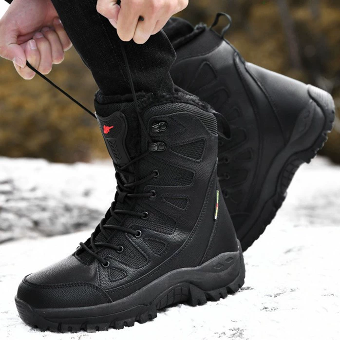 Hiking boots 208, unisex insulated ankle boots, lightweight warm for outdoor plus sizes 36–46